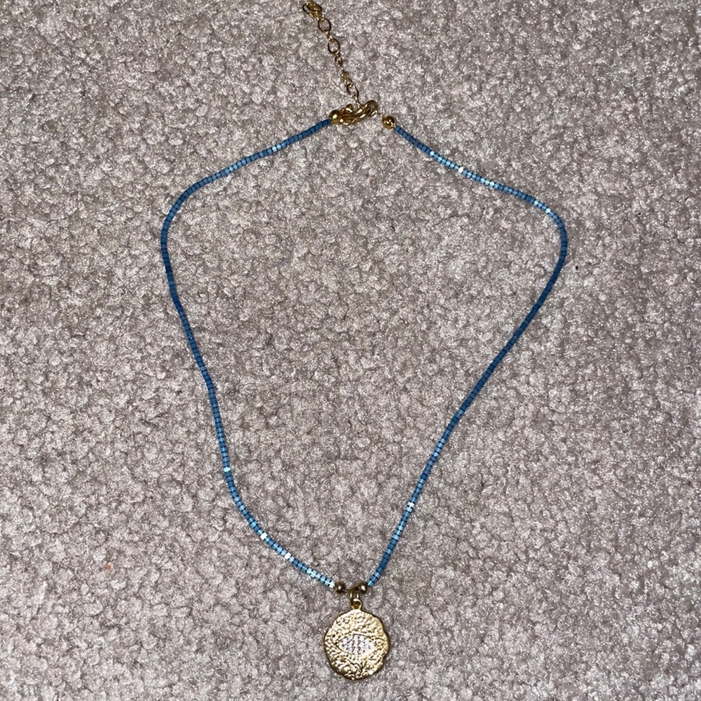 Evil eye choker